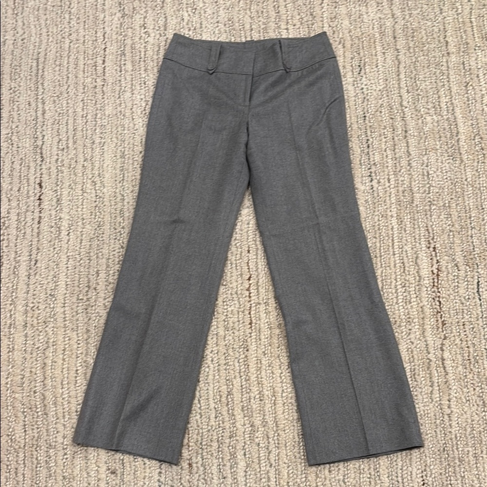 Ann Taylor Petites 6P Tailored Gray Women's Margo Dress Pants. Wool/Cashmere